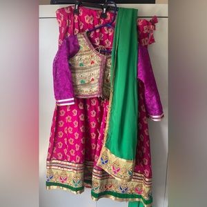 Indian Embroidered Lehenga